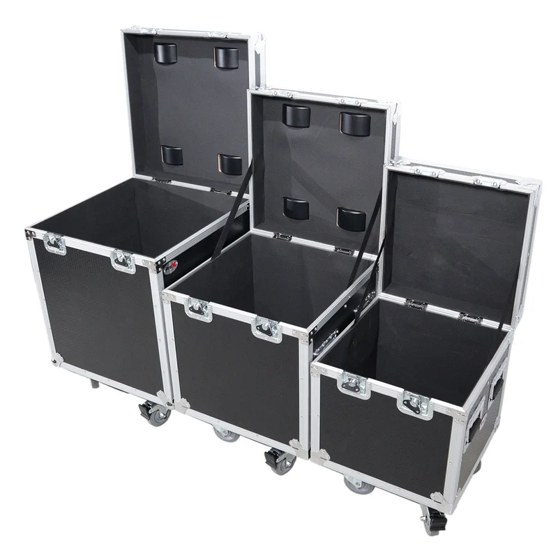 ProX XS-UTL49PKG3 Set of 3 Nested ATA Road Cases With Casters