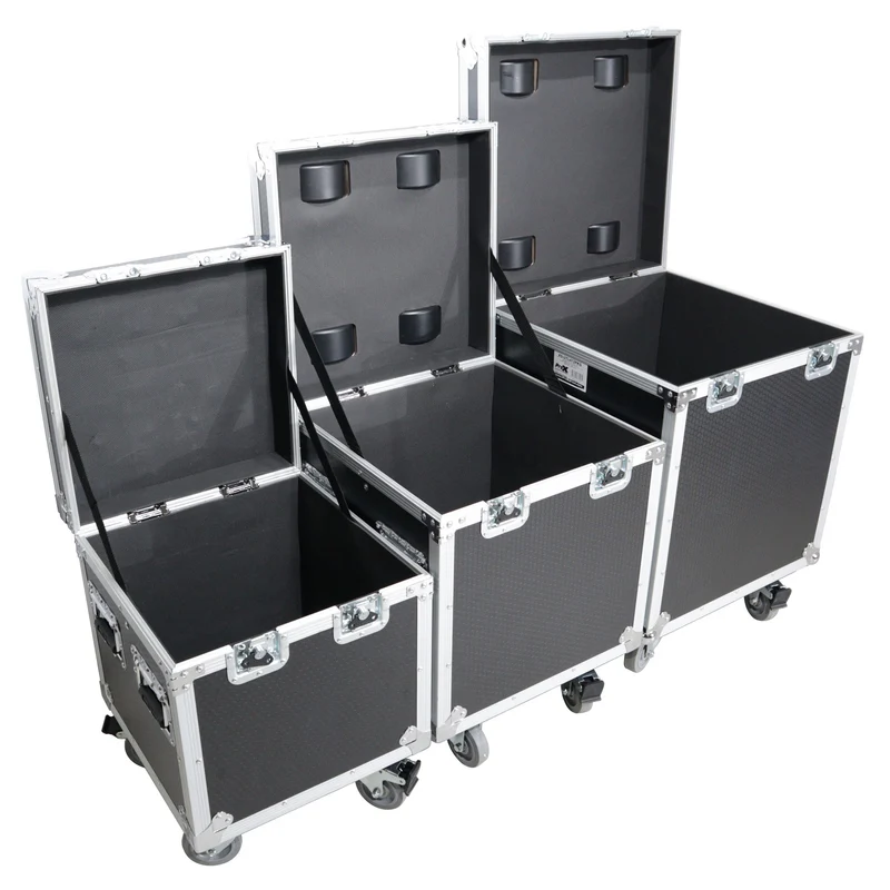 ProX XS-UTL49PKG3 Set of 3 Nested ATA Road Cases With Casters