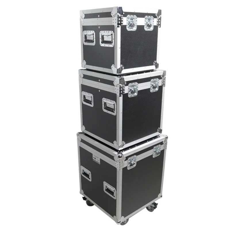 ProX XS-UTL49PKG3 Set of 3 Nested ATA Road Cases With Casters
