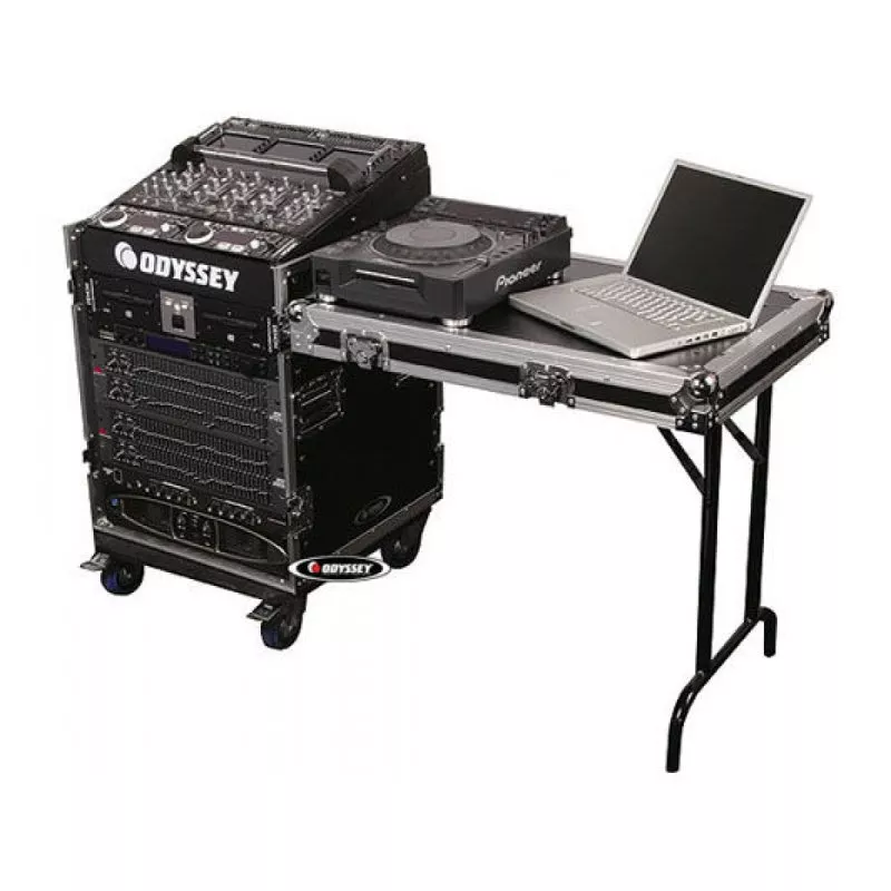 Odyssey FZ1112WDLX ATA COMBO RACK: 11U SLANT, 12U