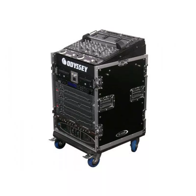Odyssey FZ1112W ATA COMBO RACK: 11U SLANT, 12U