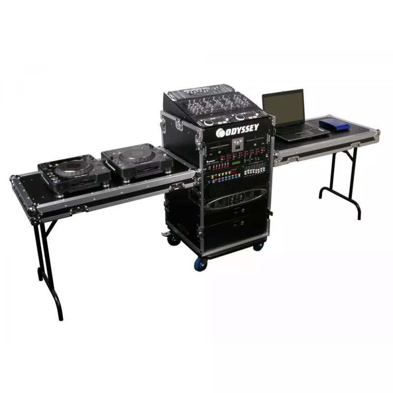 Odyssey FZ1116WDLX-II ATA COMBO RACK: 11U SLANT, 16U