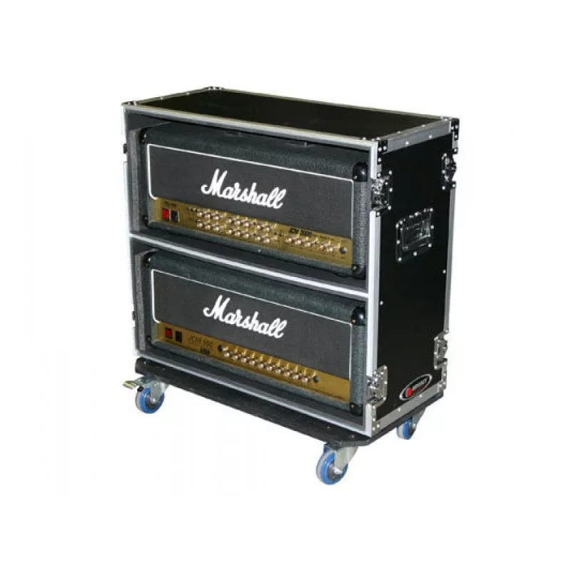 Odyssey FZGAMPHEAD2X2W UNIV DUAL GUITAR AMP HEAD CASE