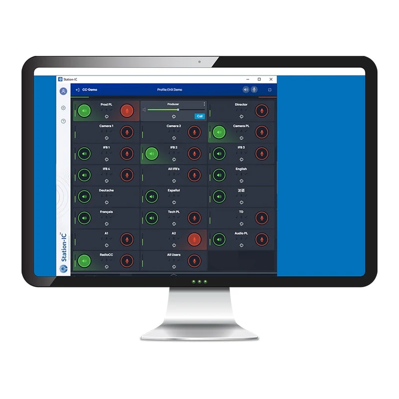 Clear-Com Station-IC Virtual Client Subscription For Eclipse, Gen-IC, LQ | Extension | 1 User | +1 Year