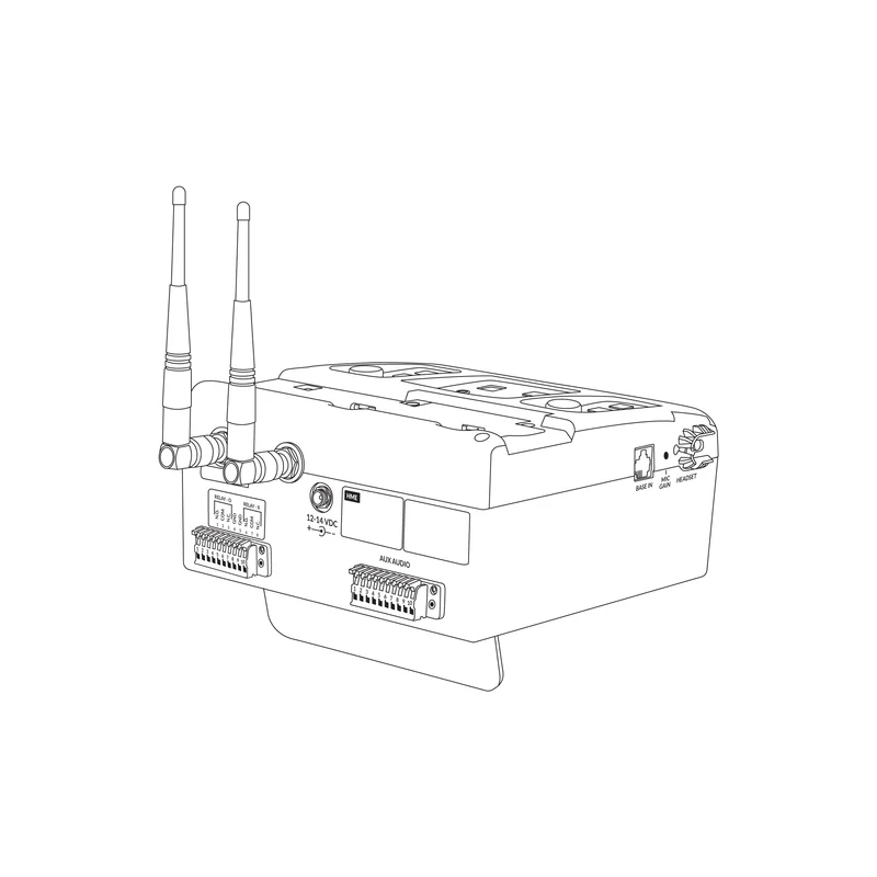 Clear-Com CZ-MB340ES DX340ES 2-Channel 2.4GHz Wireless Base Station