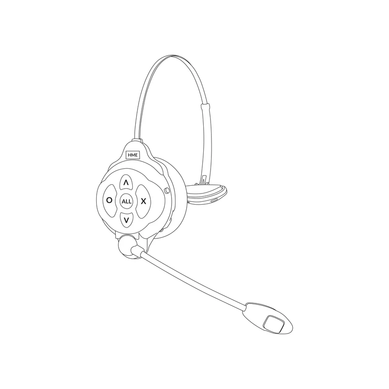 Clear-Com CZ-WH340 Wireless All-In-One Headset 2.4GHz