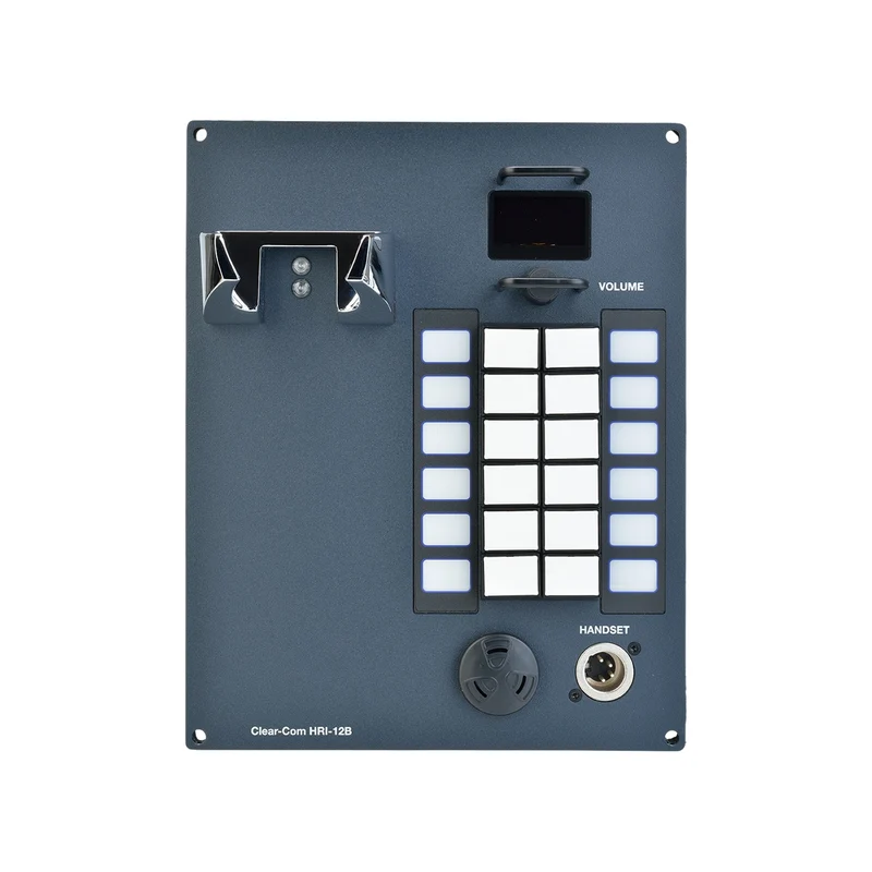Clear-Com HCS Custom Handset Station Flush Mount Partyline Intercom | Metric
