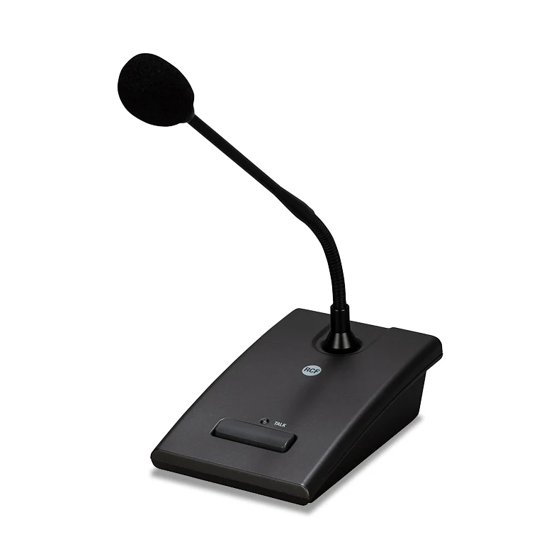 RCF BM 3022 Desktop Gooseneck Paging Microphone Console