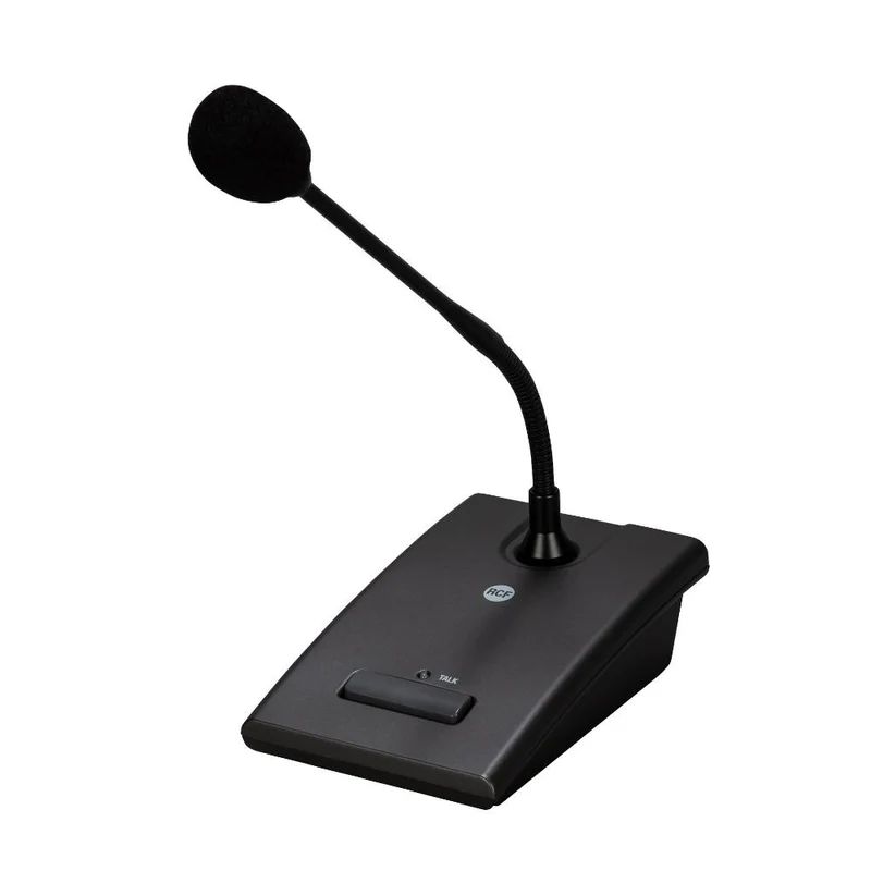 RCF BM 3022 Desktop Gooseneck Paging Microphone Console