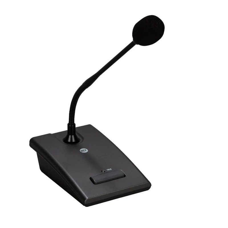 RCF BM 3022 Desktop Gooseneck Paging Microphone Console
