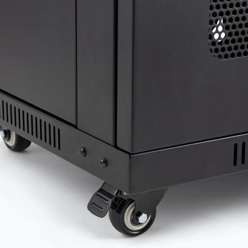 On-Stage Wall Mount Knock Down Rack Steel Enclosed Cabinet | 12U