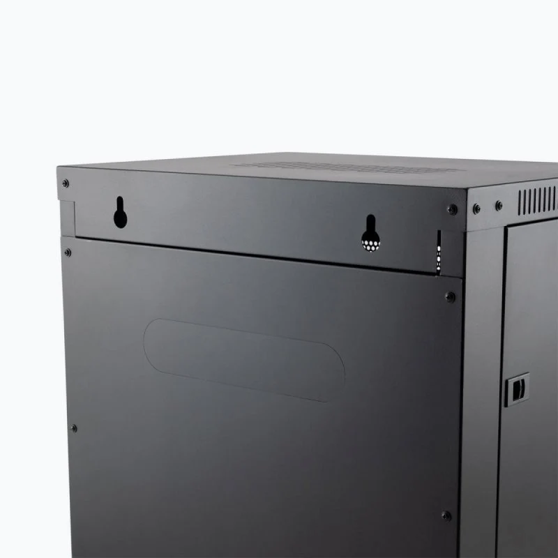 On-Stage Wall Mount Knock Down Rack Steel Enclosed Cabinet | 12U