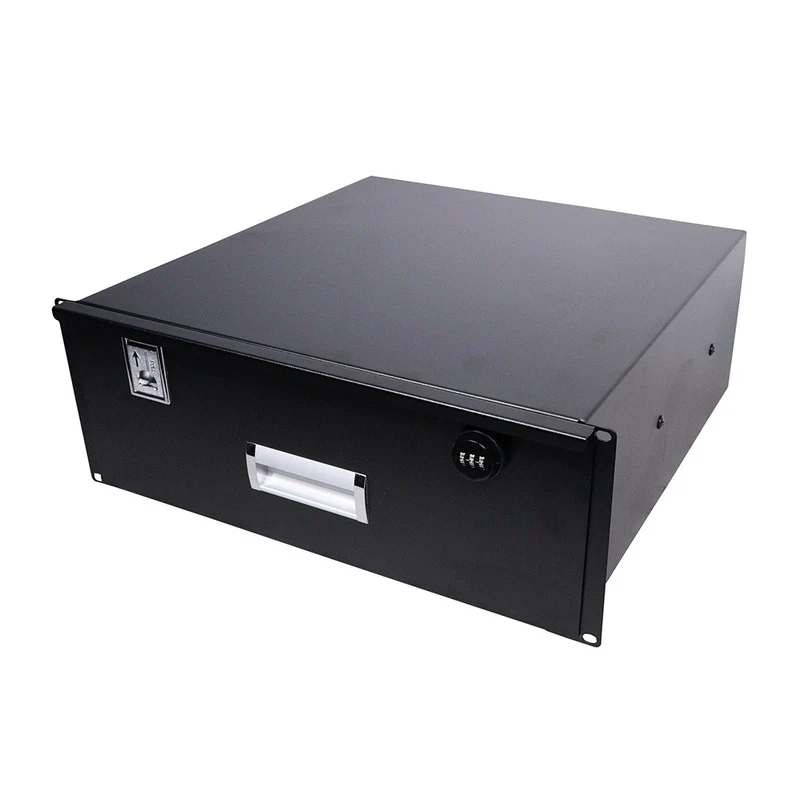 ProX Rack Mount Drawer Locking Steel Sliding Storage | 4U | 12"