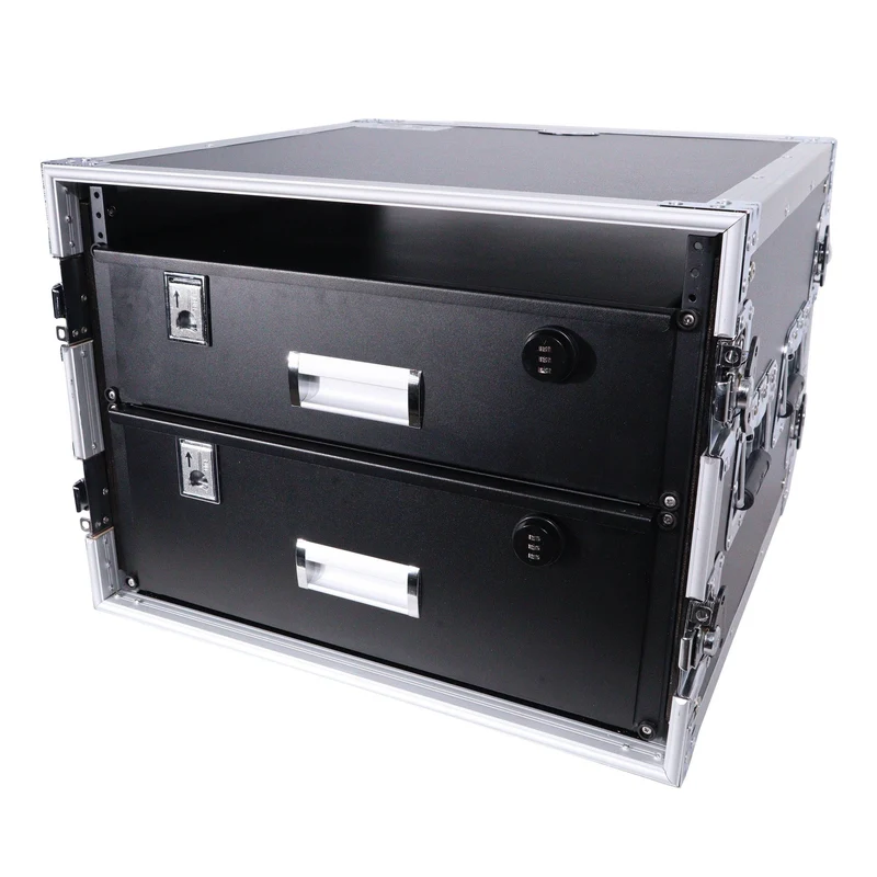 ProX Rack Mount Drawer Locking Steel Sliding Storage | 4U | 12"