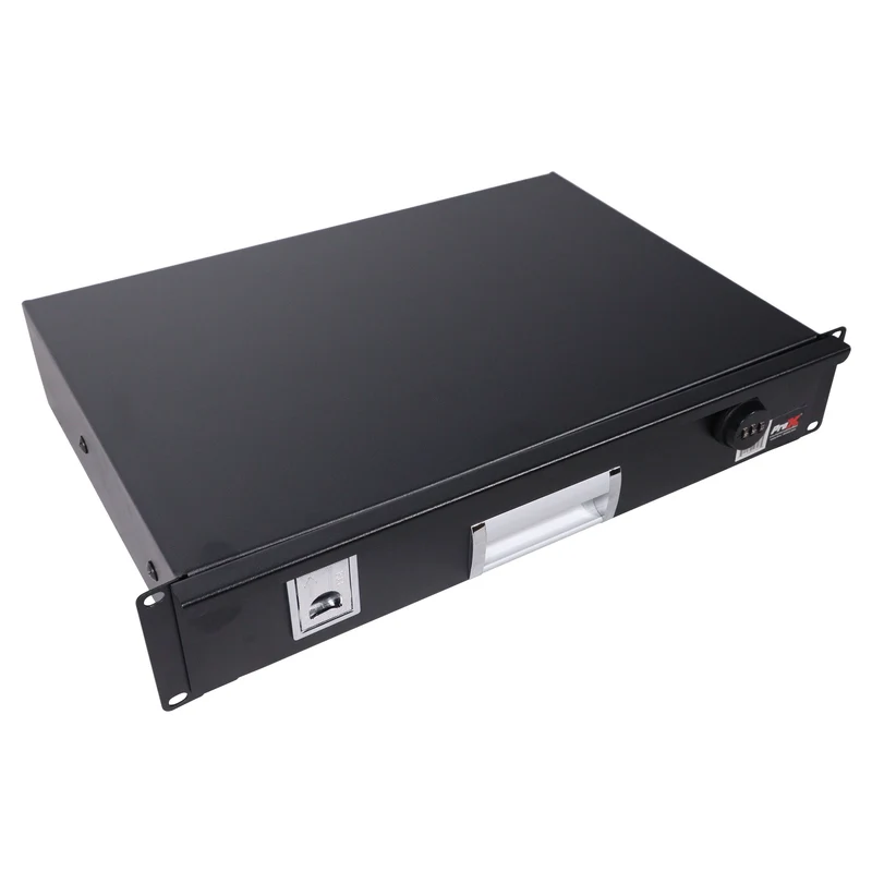 ProX Rack Mount Drawer Locking Steel Sliding Storage | 2U | 12"
