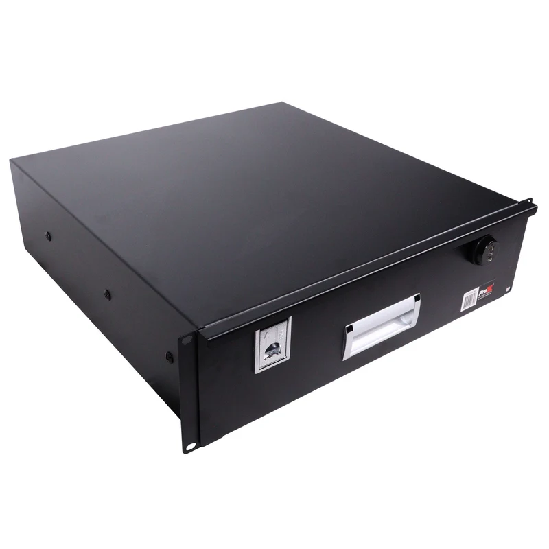 ProX Rack Mount Drawer Locking Steel Sliding Storage | 3U | 18"