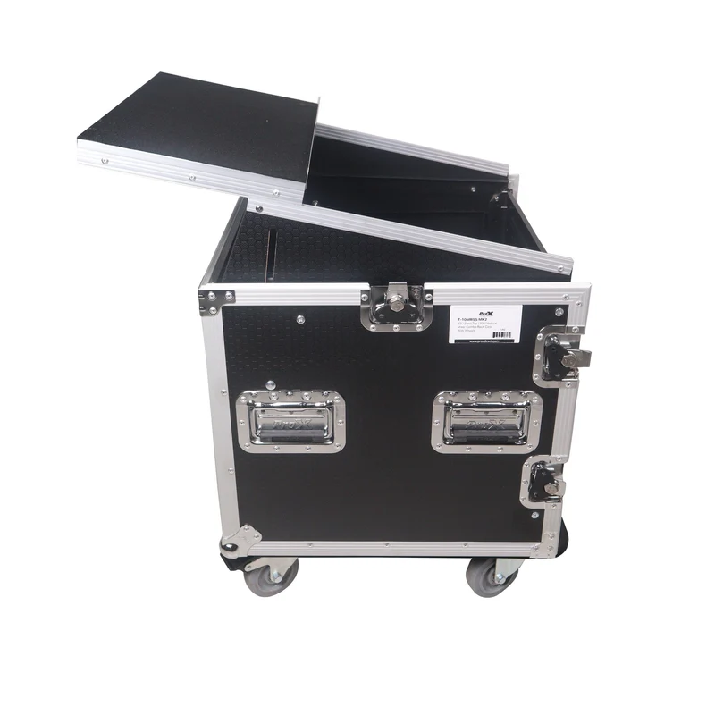 ProX T-10MRLT 10U Combo Rack Flight Case With Laptop Shelf