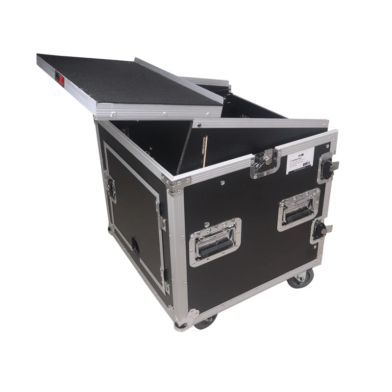 ProX T-10MRLT 10U Combo Rack Flight Case With Laptop Shelf