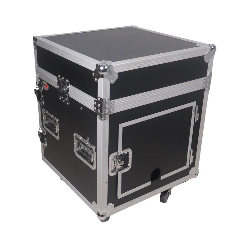 ProX T-10MRLT 10U Combo Rack Flight Case With Laptop Shelf