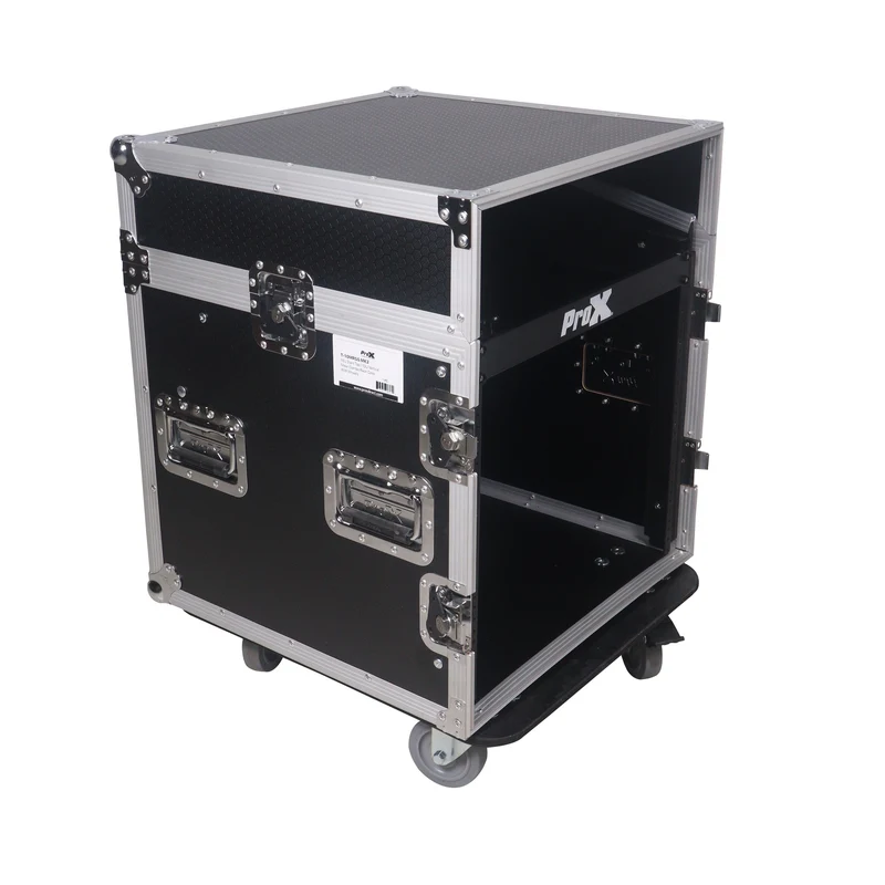 ProX T-10MRLT 10U Combo Rack Flight Case With Laptop Shelf