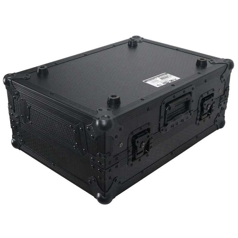 ProX ATA Flight Case for DJ Mixers Universal Road Case | Black | With Laptop Shelf