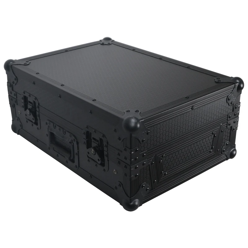 ProX ATA Flight Case for DJ Mixers Universal Road Case | Black | With Laptop Shelf
