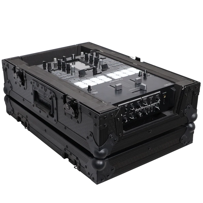 ProX ATA Flight Case for DJ Mixers Universal Road Case | Black | Without Laptop Shelf