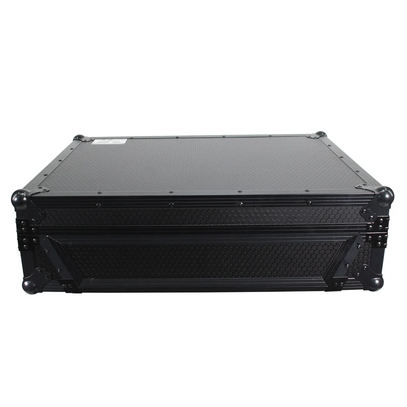ProX ATA Flight Case for Denon PRIME 4 DJ Controller With Rack | Black on Black