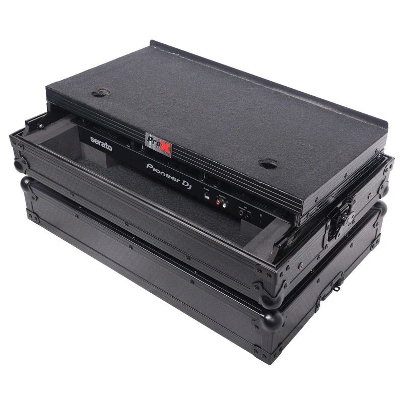 ProX ATA Flight Case for Pioneer DDJ-REV1 With Laptop Shelf | Black