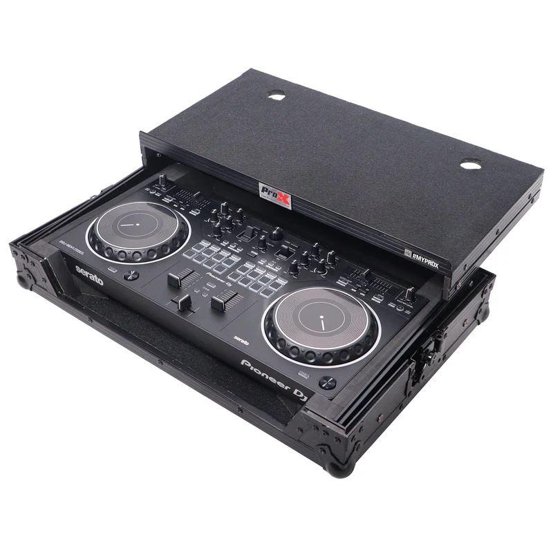ProX ATA Flight Case for Pioneer DDJ-REV1 With Laptop Shelf | Black