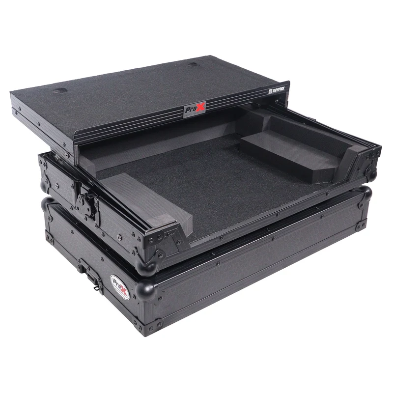 ProX ATA Flight Case for Pioneer DDJ-REV1 With Laptop Shelf | Black