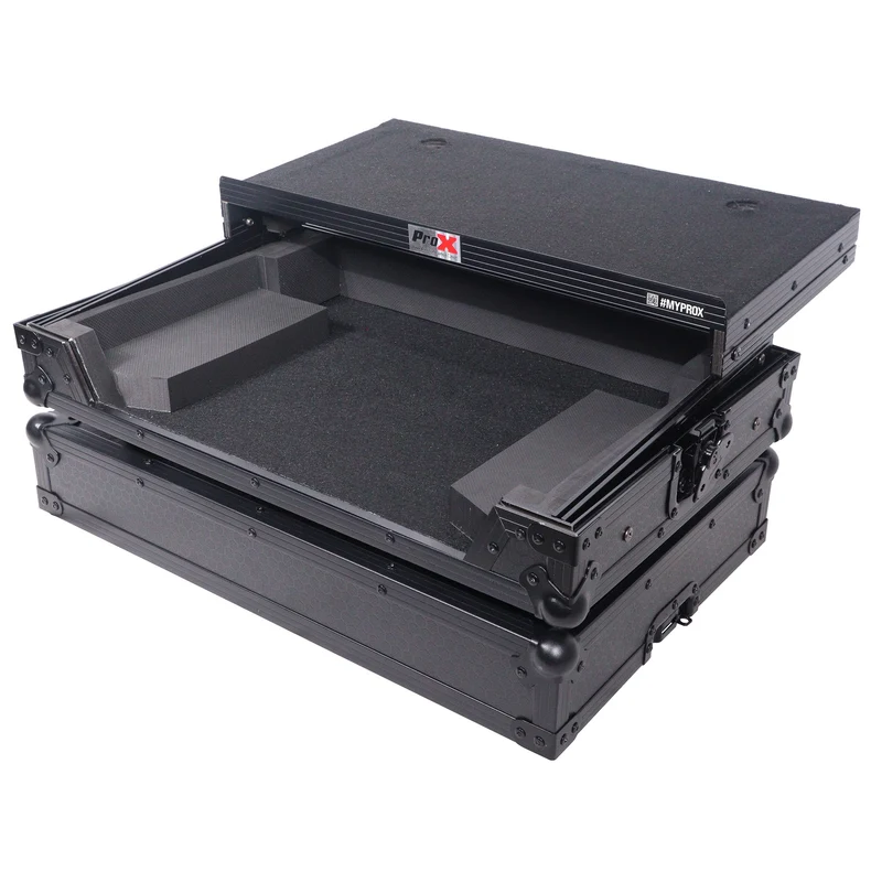 ProX ATA Flight Case for Pioneer DDJ-REV1 With Laptop Shelf | Black