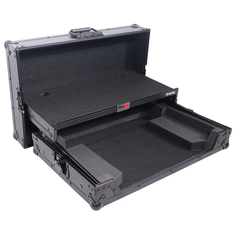 ProX ATA Flight Case for Pioneer DDJ-REV1 With Laptop Shelf | Black
