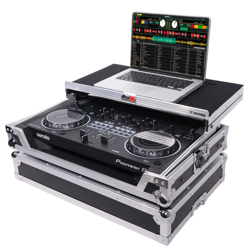 ProX ATA Flight Case for Pioneer DDJ-REV1 With Laptop Shelf | Honeycomb Digital