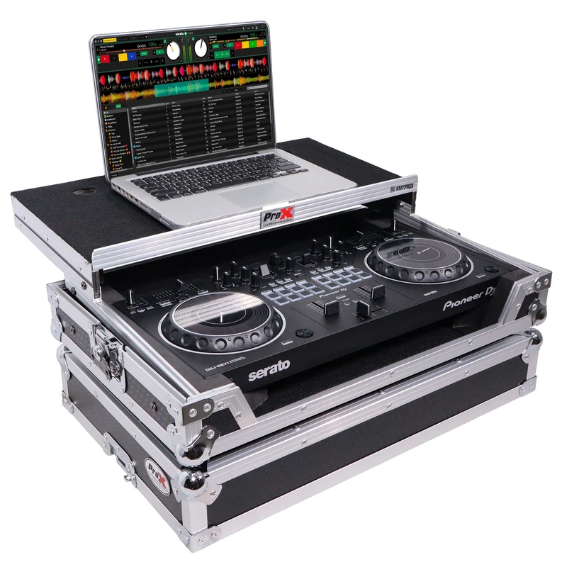 ProX ATA Flight Case for Pioneer DDJ-REV1 With Laptop Shelf | Honeycomb Digital