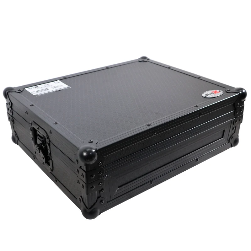 ProX ATA Style Flight Travel Case for Denon DJ Prime Go | Black On Black