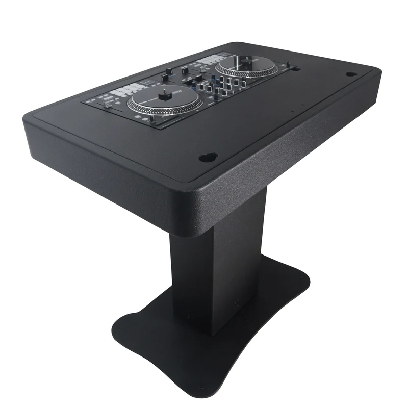 ProX Control Tower DJ Podium T-Shape Stand for Pioneer DDJ | Black | With Road Case