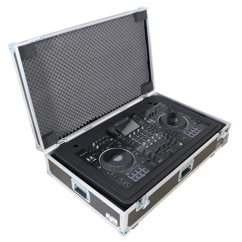 ProX Control Tower DJ Podium T-Shape Stand for Pioneer DDJ | Black | With Road Case