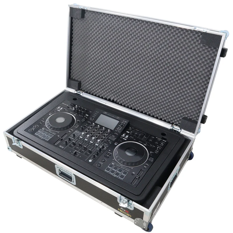 ProX Control Tower DJ Podium T-Shape Stand for Pioneer DDJ | Black | With Road Case