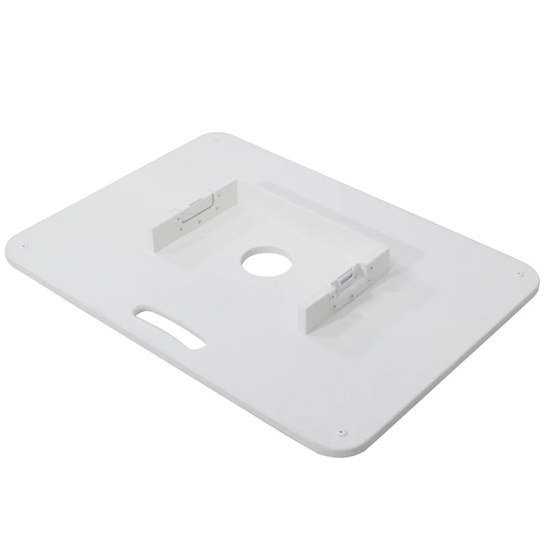 ProX Control Tower DJ Podium T-Shape Stand for Pioneer DDJ | White | With Road Case