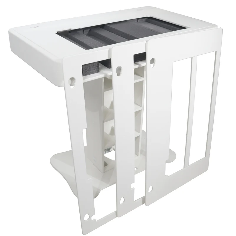 ProX Control Tower DJ Podium T-Shape Stand for Pioneer DDJ | White | Without Road Case
