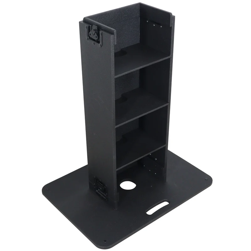 ProX Control Tower DJ Podium T-Shape Stand for Pioneer DDJ | Black | Without Road Case