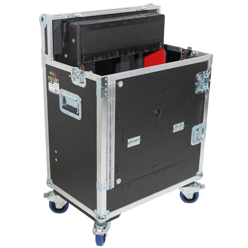 ProX Flip-Ready Hydraulic Console Case For Digital Audio Consoles | Allen & Heath DLive C1500 | Fixed