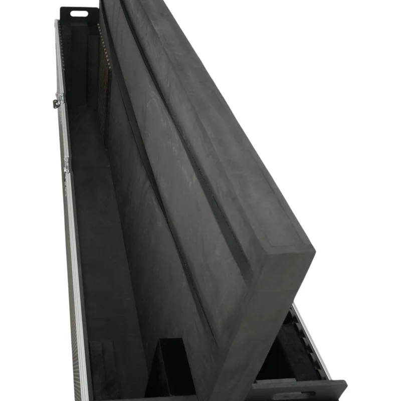 ProX Universal Dual Flat Panel Monitor Flight Case ATA Road Case | 80 in to 100 in