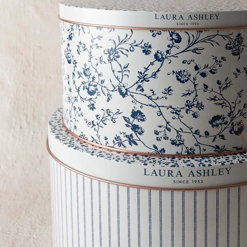 Conjunto de 2 cajas Laura Ashley