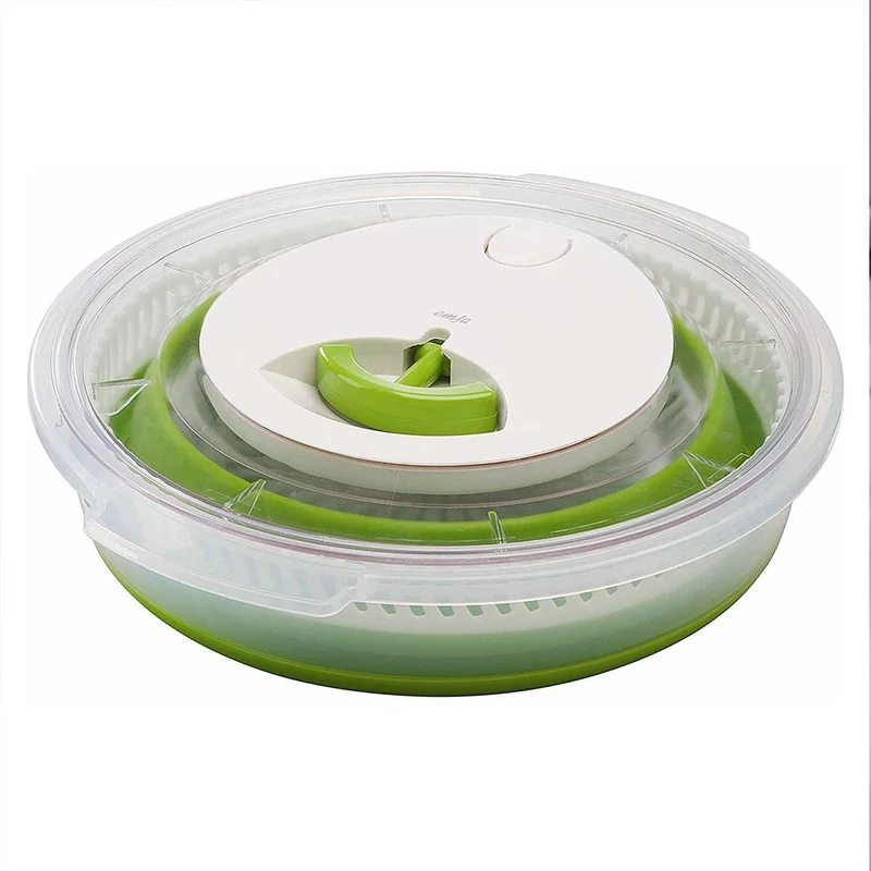 Centrifugadora de ensalada plegable de Emsa