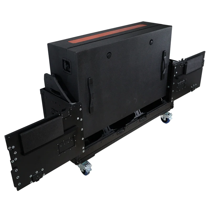 ProX Flip-Ready Hydraulic Console Case For Digital Audio Consoles | Denon DJ SC6000 Prime | None | Fixed