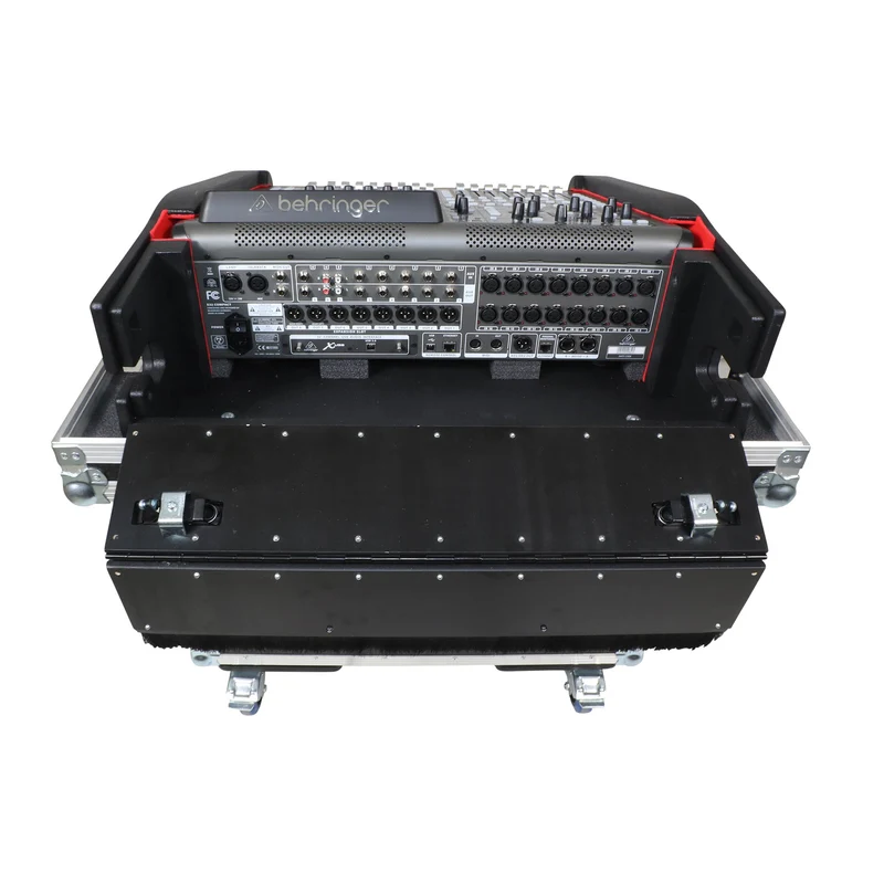 ProX Flip-Ready Hydraulic Console Case For Digital Audio Consoles | Behringer X32 Compact | Fixed