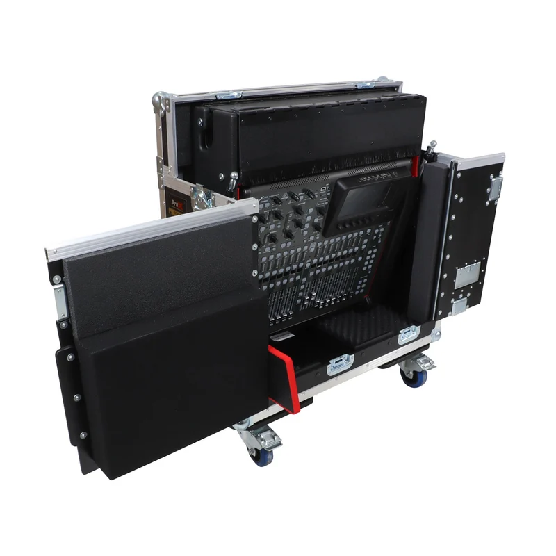 ProX Flip-Ready Hydraulic Console Case For Digital Audio Consoles | Behringer X32 Compact | Fixed