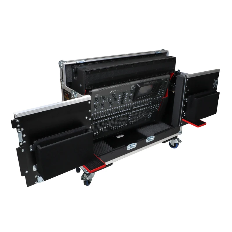 ProX Flip-Ready Hydraulic Console Case For Digital Audio Consoles | Behringer X32 | Fixed